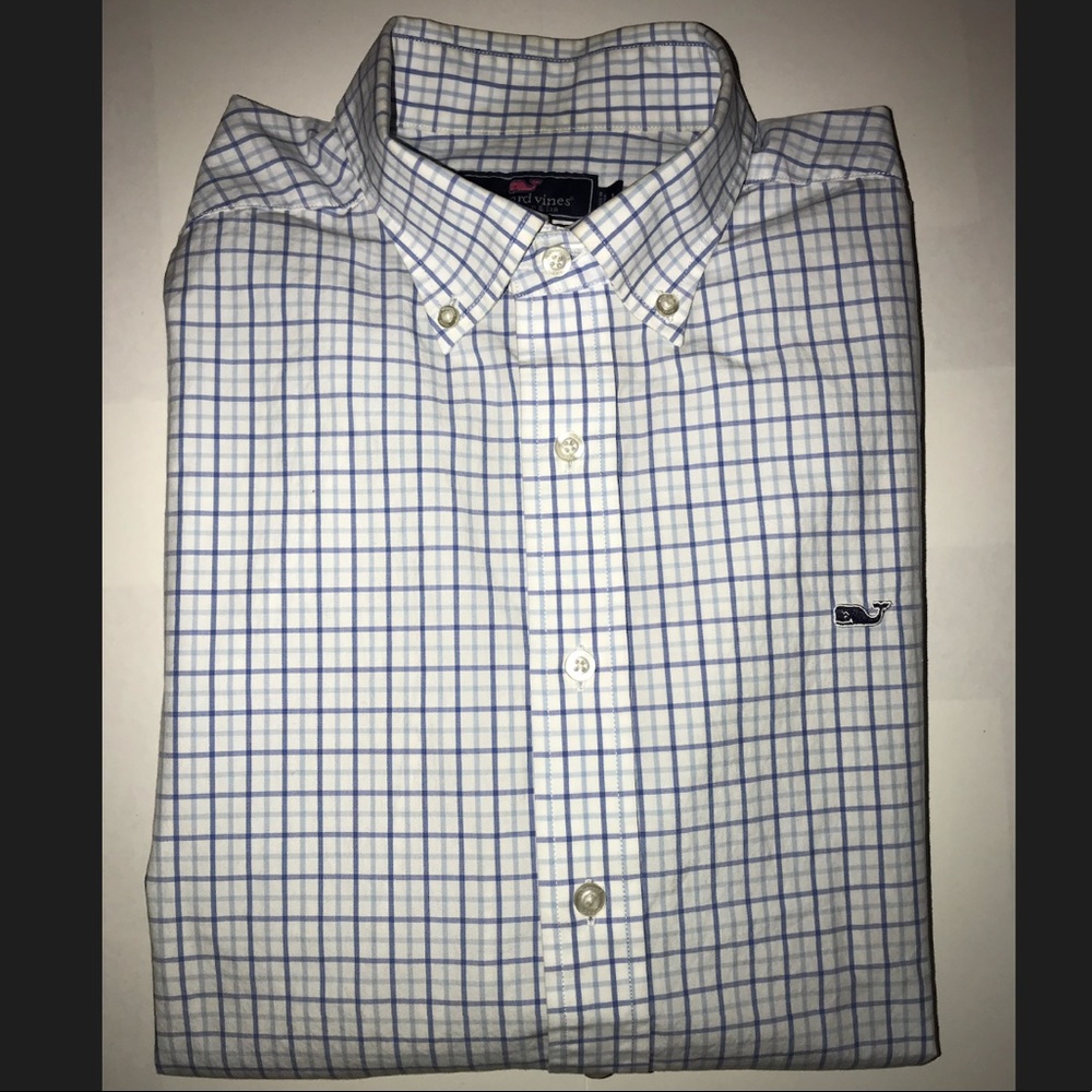VINEYARD VINES LONG SLEEVE BUTTON DOWN.